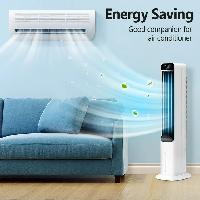 LifePlus Portable 3-in-1 Evaporative Cooler & Tower Fan 41.5" (#WTF-009D)